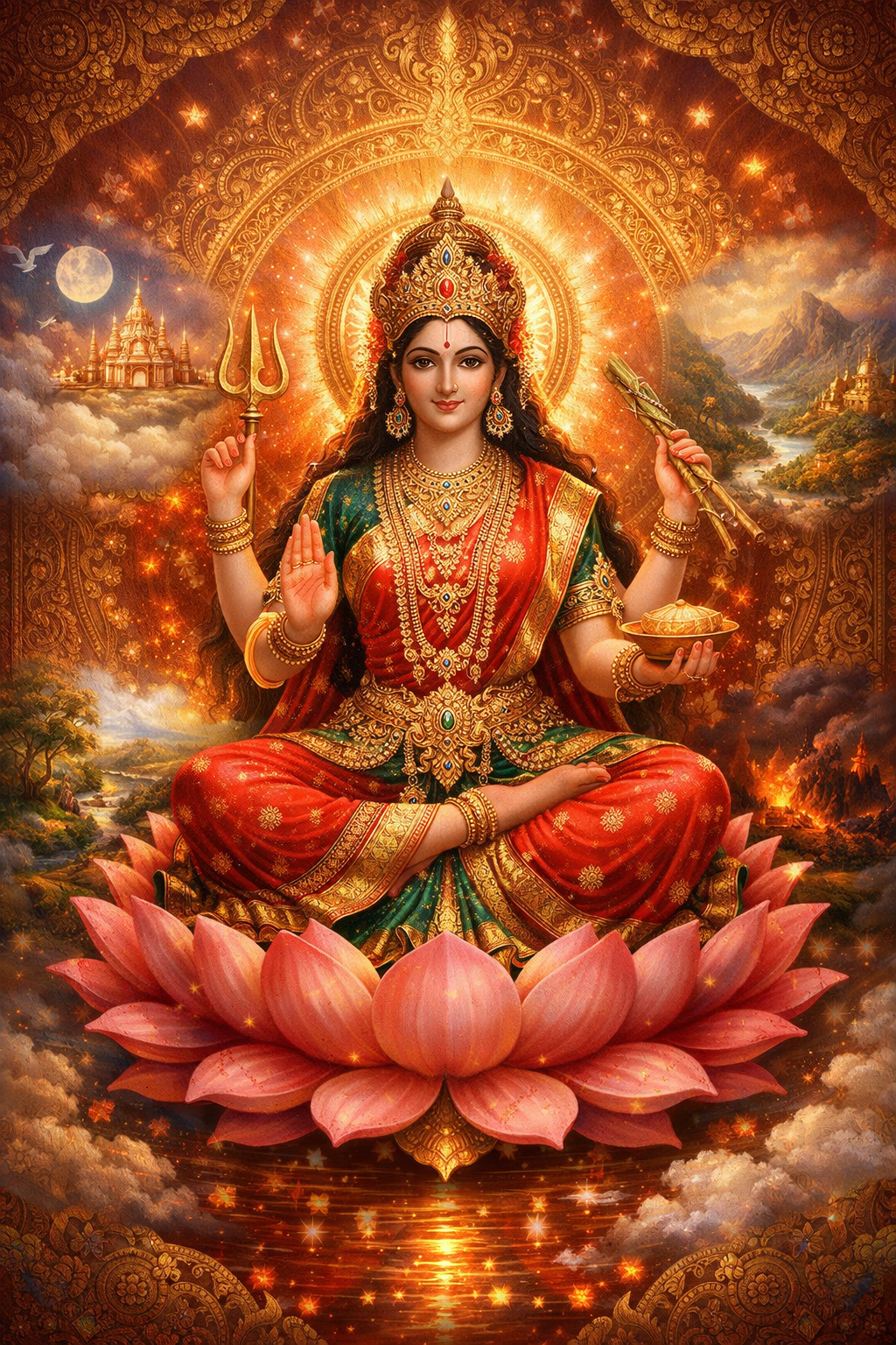 Sahebshri devotional artwork